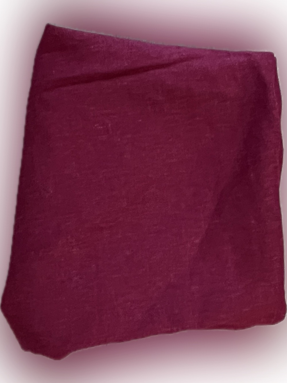 🍄Vintage Burgundy Fabric Panel Art Craft Seeing DIY
